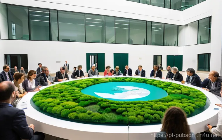 공공정책을 위한 전략적 접근 - **Prompt 2: Seamless Digital Public Services in a Sustainable Portuguese City**
    "A bright, clean...