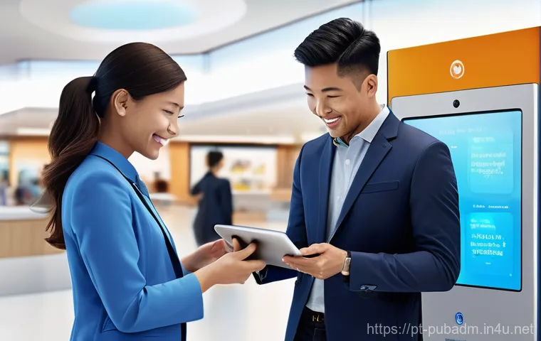 공공기관의 조직 설계 - **Prompt:** A vibrant, dynamic scene inside a modern, open-plan public service office. A diverse gro...