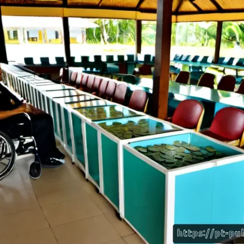 공공 행정과 사회적 책임 - Photorealistic civic service scene in a Brazilian municipal community center, a diverse team of publ...